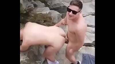 Fucking in the Beach all gay porn video