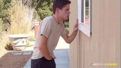 NextDoorTwink – Caught Masturbating After School all gay porn video