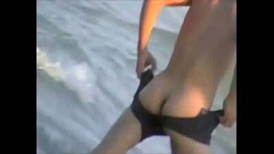 shorts stripped n ripped on beach, exposed left holding upswim shorts ripped on beach, cock seen left holding up not porn but hot nude cfnm all gay porn video