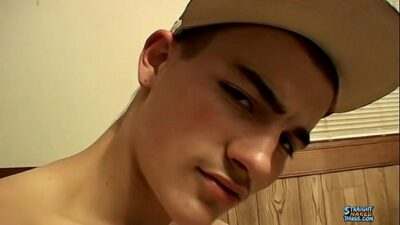 18 Year Old, Cute, Straight Guy Cums in Sex Toy all gay porn video