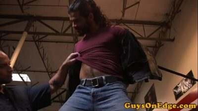 Bounded latino sub jerked by maledom all gay porn video