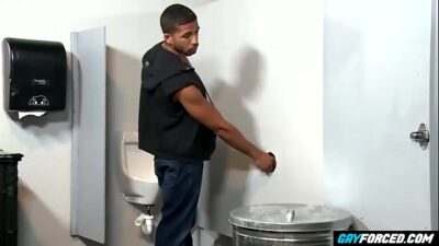 .com – Interracial Glory Hole Black Gay Cock all gay porn video