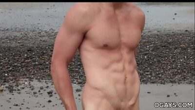 Davey Jones masturbating outdoor all gay porn video