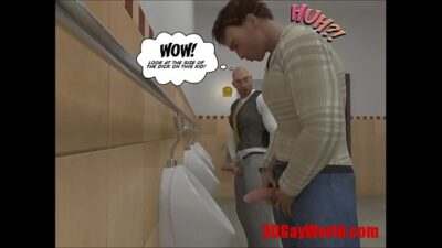 FIRST TIME GAY FUCK ON EXAM 3D Gay Cartoon Animated Comics all gay porn video