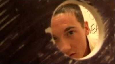 Gloryhole Fun In The Washroom all gay porn video