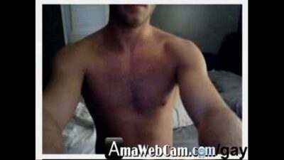 Guy Jerks and Plays with Ass on Webcam – AmaWebCam.com/gay all gay porn video