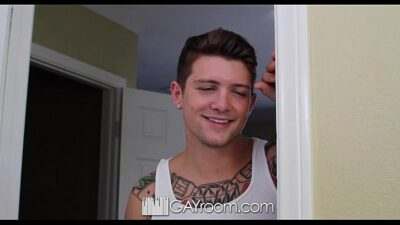 HD – GayRoom Horny roommate fucks his Fleshlight all gay porn video