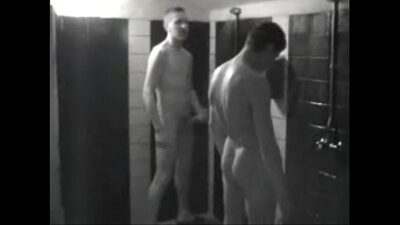 straight friends locker room shower hard on all gay porn video