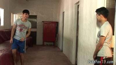 Two horny gay boys kiss and give head all gay porn video