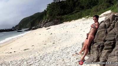 YOSHIKAWASAKIXXX – Japanese Yoshi Kawasaki Jerks Off Outdoor all gay porn video
