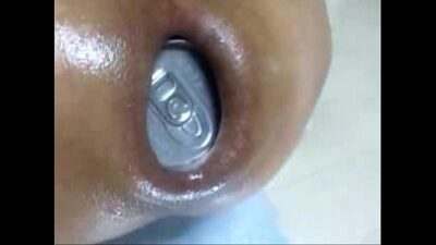 A bottle is put into the anus. all gay porn video