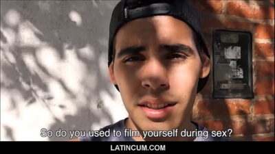 Amateur Spanish Latino Twink Picked Up Fucked For Cash all gay porn video