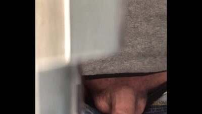 big cock pissing pee bathroom spy all gay porn video