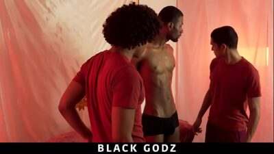 BlackGodz – Fit BBC Stud Gets Worshipped By Two Boys all gay porn video