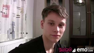 Breeding twinks Johan Koco and Steve Maxx play with a camera all gay porn video