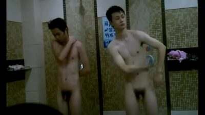 Chinese boys in locker room all gay porn video