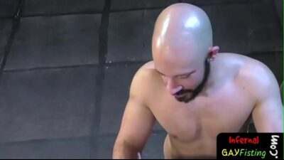 Cute bdsm stud fist fucking asses all gay porn video