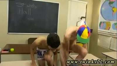 Emo teen boys gay Dustin Cooper’s taking a nap in an empty classroom, all gay porn video