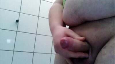 Fat guy having fun on the toilet #2 all gay porn video