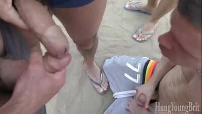 Gay hunter blowjob two big dick in the beach – www.boysnaweb.net all gay porn video