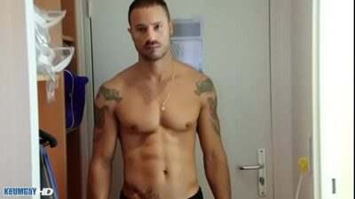 Gym coach gets sucked in spite of him by us in a shower ! all gay porn video