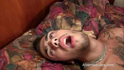 Hairy Tatted Hottie Talks Dirty all gay porn video
