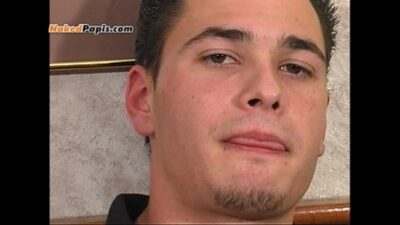 Hot gay Mexican guy with a big uncut cock. This papi jerks his big uncut verga a all gay porn video