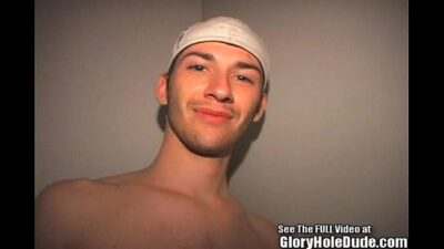Hottie Jock Sucks Glory Hole Cock! all gay porn video