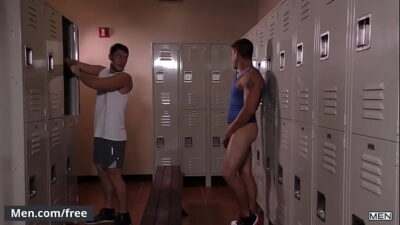 (Jordan Boss, Paul Canon) – Dick Gym – Drill My Hole – Trailer preview – Men.com all gay porn video