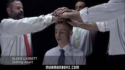 Missionary boy gets penetrated by three other men all gay porn video