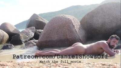 Naked Out There – The Beach all gay porn video