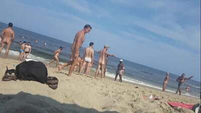 Nude Beach Guys all gay porn video