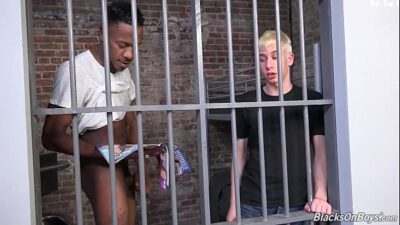 Osiris Gets Fucked By His Black Cellmate all gay porn video