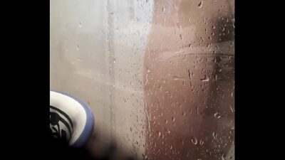 Spying on my stepfather in his shower part2 all gay porn video