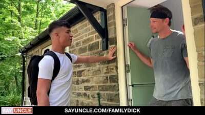 stepSon Massages StepDad’s Sensitive Areas- Kendrick Thomas,James Keresford all gay porn video