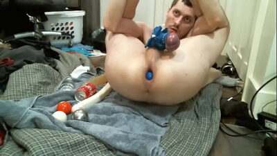 Stretching my ass with random object insertion bdsm all gay porn video