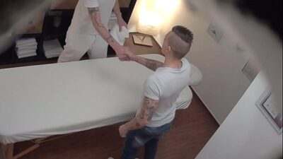 Young Straight Guy Gets Anal Fuck on Massage Table all gay porn video