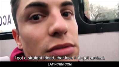 Amateur Gay Latino Guy Paid To Suck And Fuck A Straight Guy By Filmmaker POV all gay porn video
