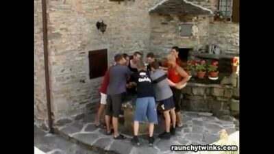Birthday Party Gay Orgy all gay porn video