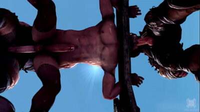 FULL: Gay pillory animation all gay porn video