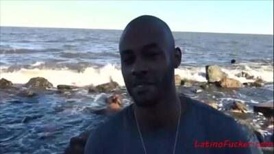 Gay Latino Hook Up On The Beach all gay porn video