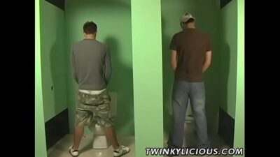 Gloryhole anal with two tight twinks who love some gay sex all gay porn video