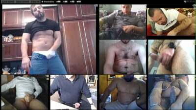 hairy bears jocks big cock jerkoff multicam all gay porn video