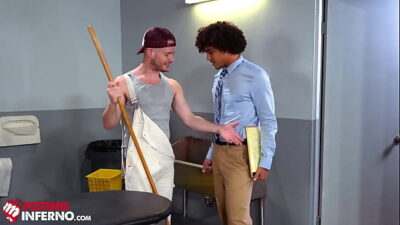 Janitor Ashley Ryder Aggressively Fists Ebony Professional  – FistingInferno all gay porn video