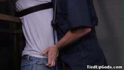 Jerking bdsm dom rims buff tied up subs ass all gay porn video