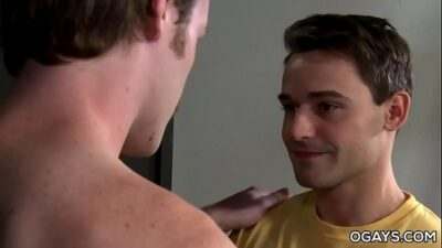 Lance takes a big thick cock all gay porn video