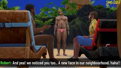 Married Hot stranger get ass and face fucked in a nude beach all gay porn video