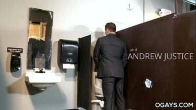 Men’s room – Alessio Romero, Andrew Justice all gay porn video