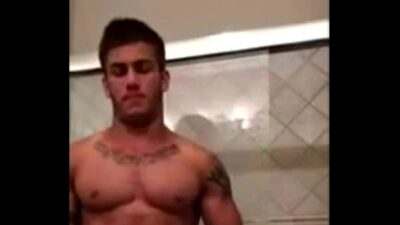 Michael Hoffman masturbating   eating his own cum! all gay porn video