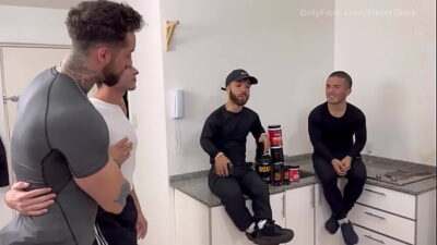 ORGY WITH MY MIDGET FRIENDS WE BREAK THE ASS OF A YOUNG MAN all gay porn video
